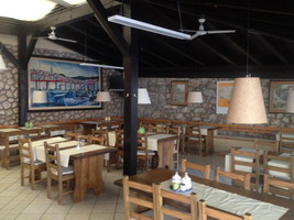 инфракрасные обогреватели ИкоЛайн в кафе в Хорватии